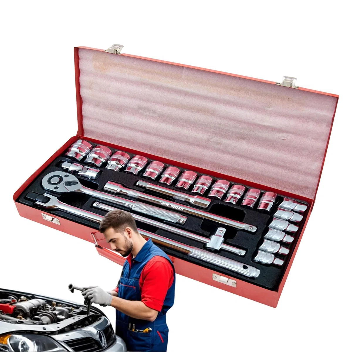 Autowerkzeuge 24-Teiliges Reparaturset Für Fahrzeuge