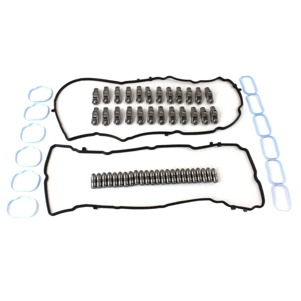 Nockenwellen-Kipphebel-Heber-Kit und Dichtungsringe 5184377AG 5184296AH, kompatibel mit Ram 3,6L V6-Motor 2011 2012 2013 2014 2015 2016