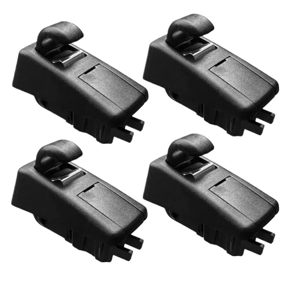 4 Stück Sonnenblendenclip Haken 95B857561 Kompatibel mit Porsche 95B