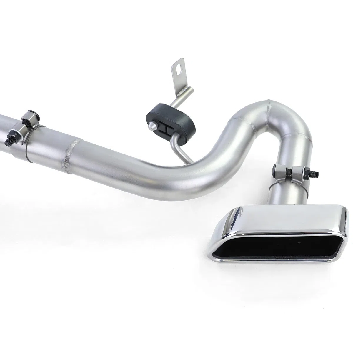 Auspuff Endrohr Duplex 550 Look Umbau passt für BMW F10 F11 520 523 525 528 530