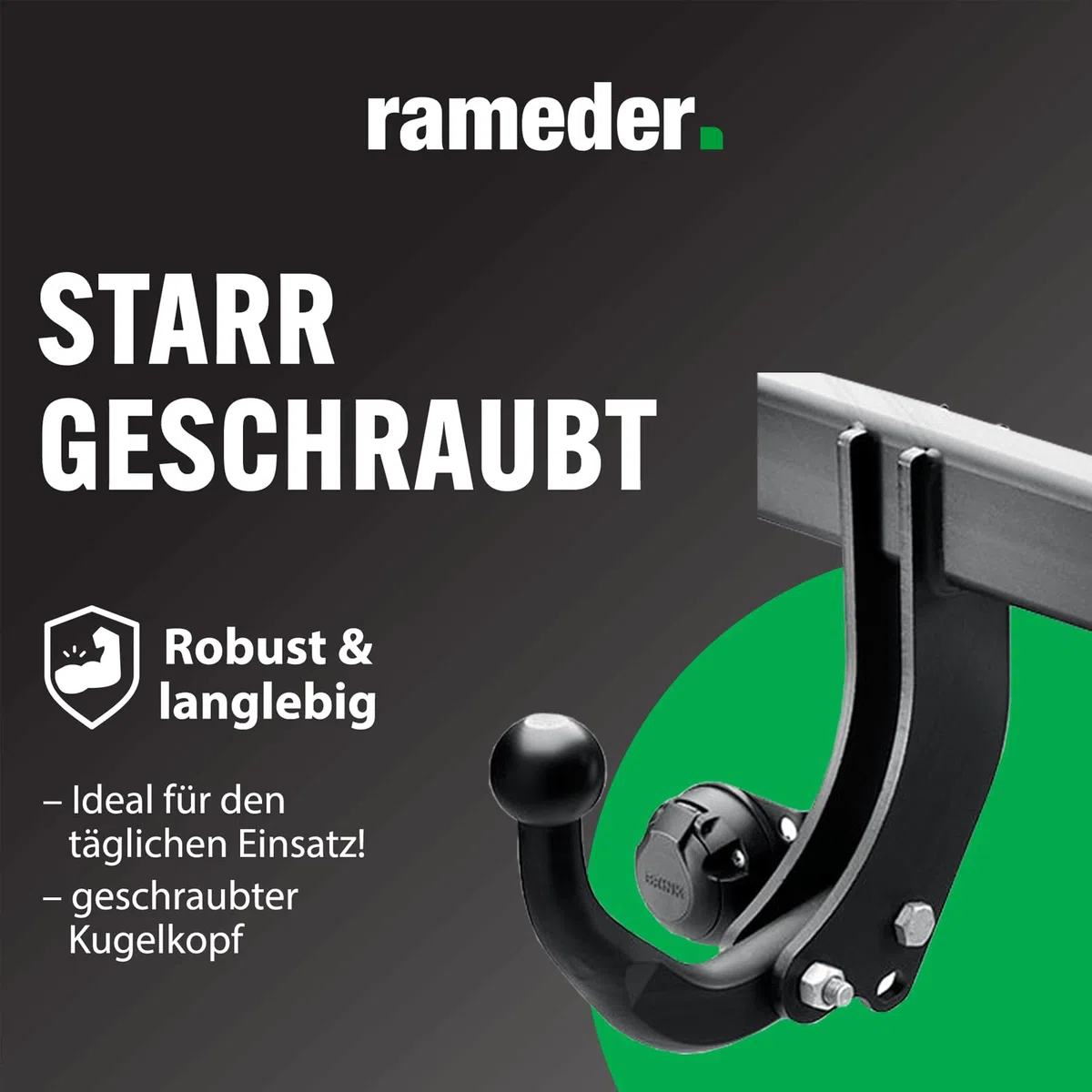 Anhängerkupplung starr Brink passend für BMW 1er Fliessheck Typ F70 Baujahr: 2024-jetzt inkl. 13 poligem spezifischen CAN-Bus Elektrosatz | rameder. Komplettsatz - BR-F20