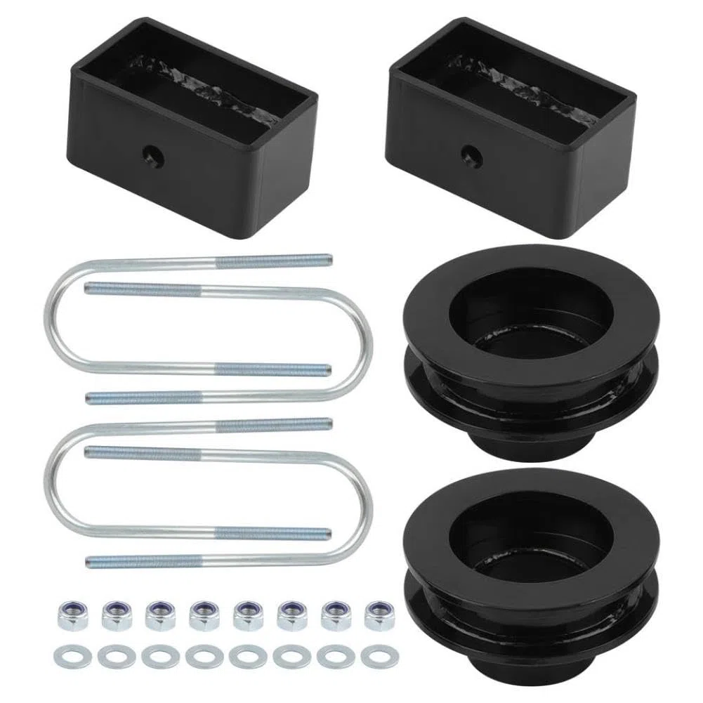 Vorne und Hinten Full Lift Kit 3 Zoll kompatibel mit Ram 1500 2500 3500 2WD 1994 2013 Stahl