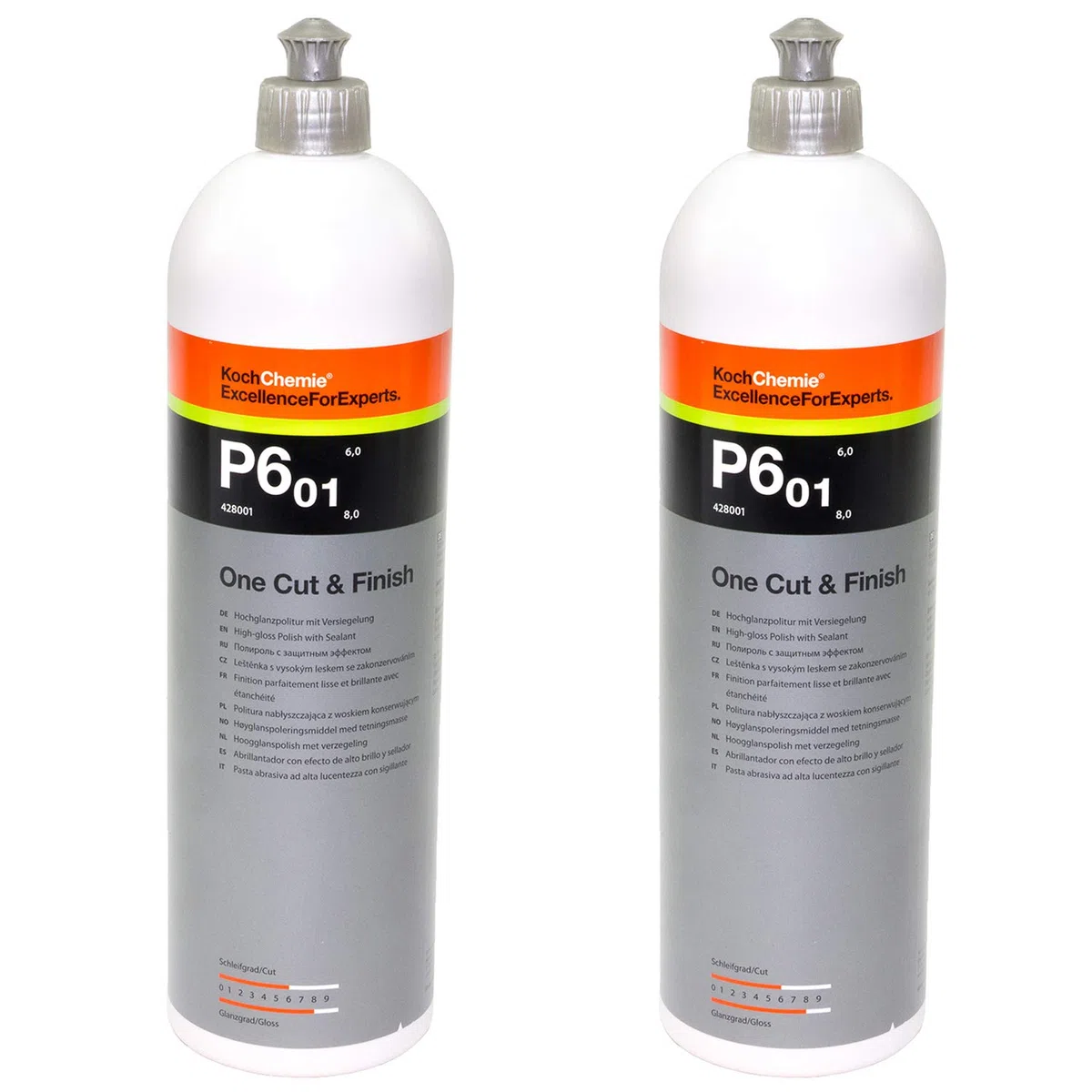 Hochglanzpolitur mit Versiegelung One Cut & Finish P6.01 Koch Chemie 2 Liter
