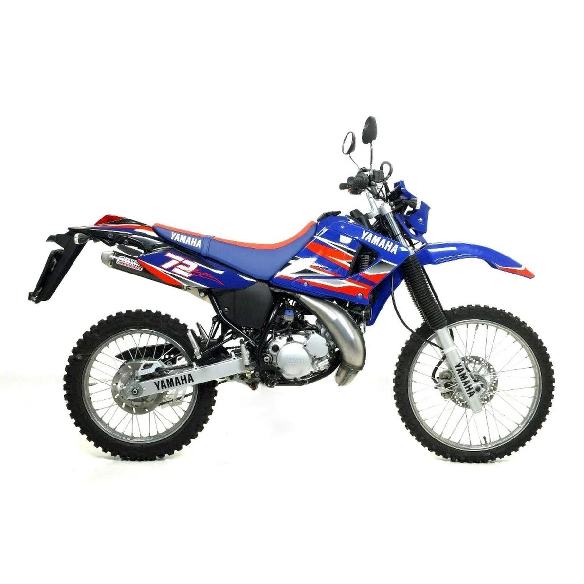 Auspuff für 125 ccm YAMAHA DT 125 R/X Bj. 04-06 Komplettanlage Carbon mit ABE GIANNELLI