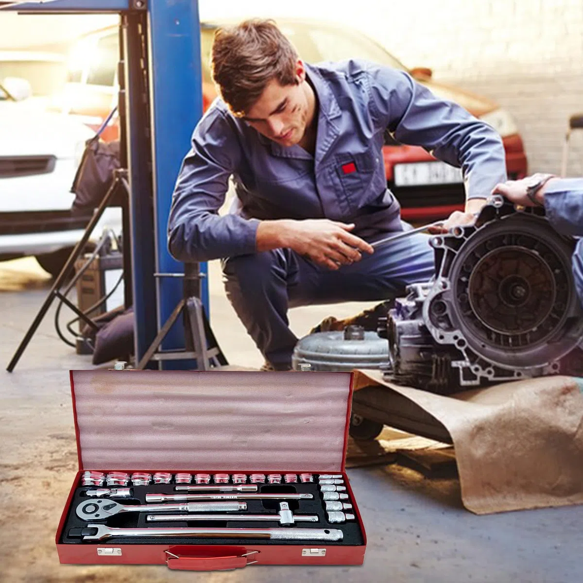 Autowerkzeuge 24-Teiliges Reparaturset Für Fahrzeuge