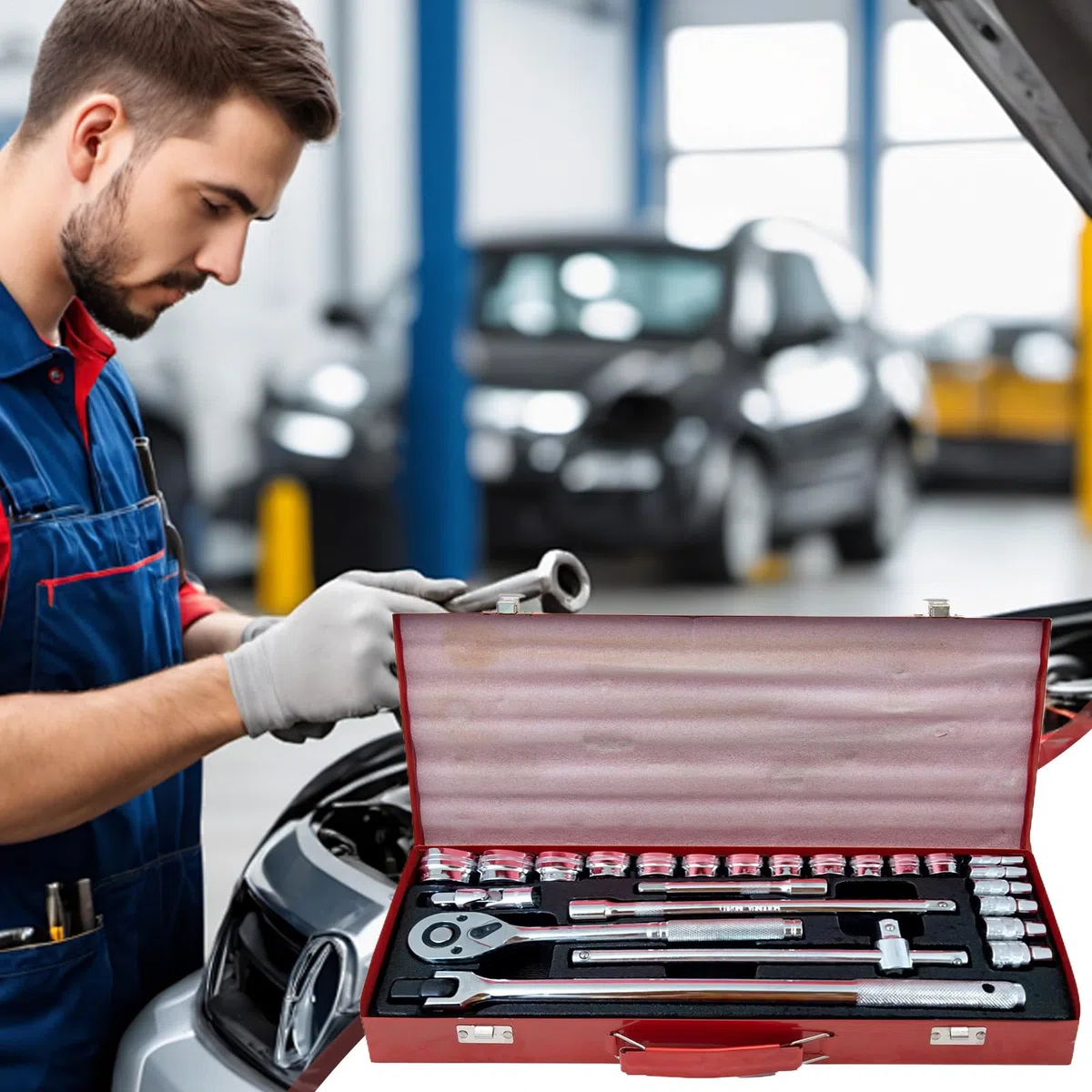Autowerkzeuge 24-Teiliges Reparaturset Für Fahrzeuge